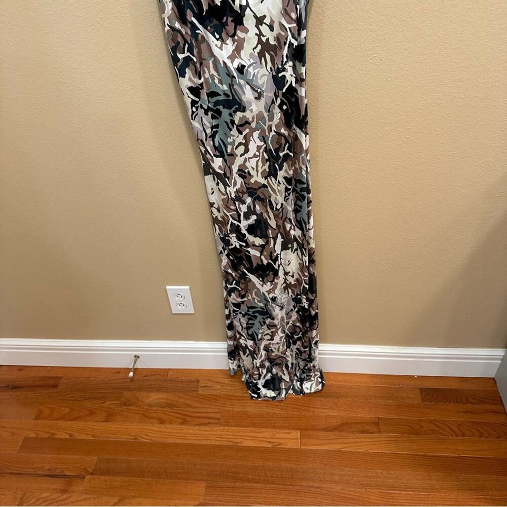 NWT Tuckernuck Munthe Green Neutral Sexy Camo Maxi Dress 8 - Picture 12 of 16